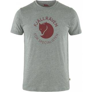 Fjällräven Men's Fjällräven Fox T-Shirt Grey Melange, S