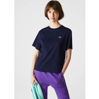Lacoste Kvinde T-shirt Marineblå