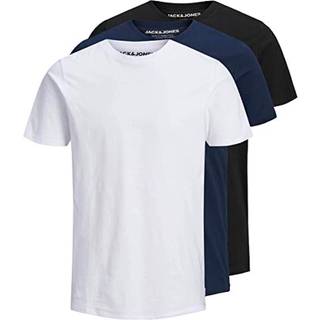 3-pak Ensfarvet O-hals T-shirt