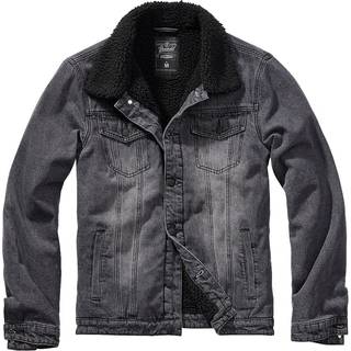 Brandit Sherpa Denim Jakke sort XXXXL