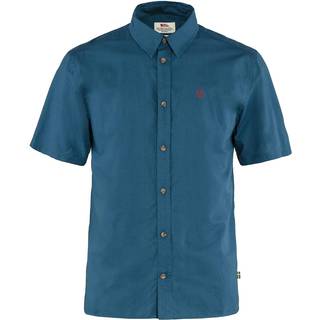 Fjällräven - Övik Lite Shirt SS M Uncle Blue Herre Ribejagtogfikseri.dk