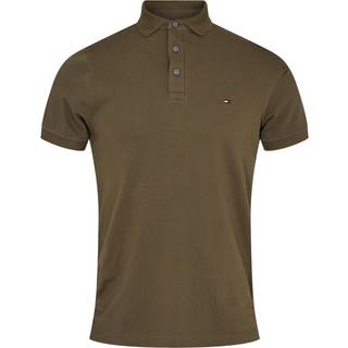 Tommy Hilfiger Tommy Hilfiger Green 1985 Slim Stretch Cotton Polo Shirt