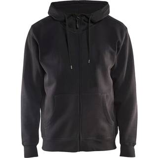 Blåkläder 354025269900XL Hættetrøje sort, fuld lynlås Stl XL