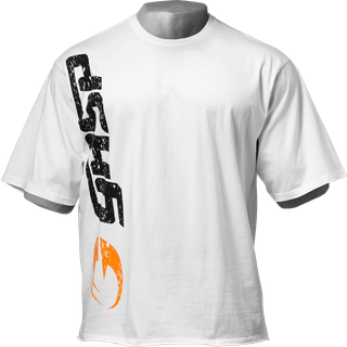 Gasp Iron Tee, white, xlarge