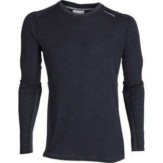 Ulvang Rav 100% round neck man, black/granite-2XL