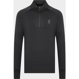 ON Running Climate Midlayer Shirt XL - Herre Løbetrøje med Reflekser & Lommer, Sort