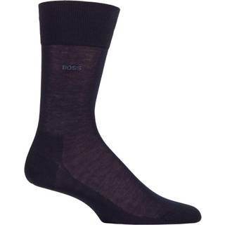 BOSS Business Mercerized Cotton George Finest Sock - Navy-2 - Str 43/44