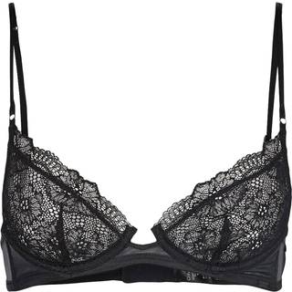 Calvin Klein Lingeri Unlined BH med bøjle, sort, Størrelse: 70D, Dame