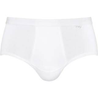 Mey Herren Sport-Slip weiß Baumwolle & Mix unifarben - weiß