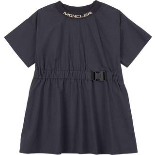 MONCLER ENFANT KIDS ELASTICATED DRESS Size: 8, colour: NAVY