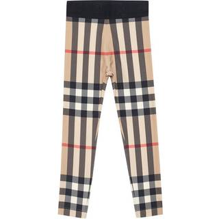 Burberry Kids Vintage Check leggings - beige - Y 12