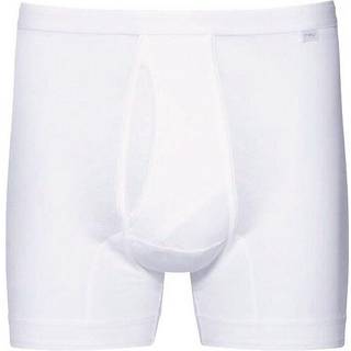 Mey Herren Trunk weiß Baumwolle & Mix unifarben