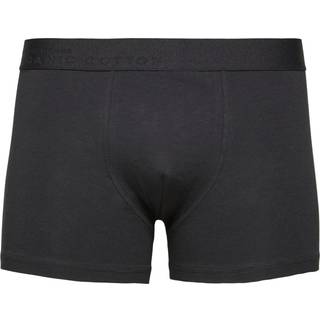 Selected 5pak økologisk bomulds boxershorts i sort til herre