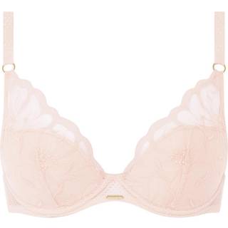 Chantelle - Plunge t-shirt BH - FLEURS - Sort