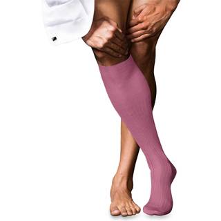 Falke Herren Kniestrümpfe blau Baumwolle & Mix