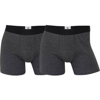 JBS of Denmark Men Tights 2-pak | bambusviskose | Mørk grå, størrelse M