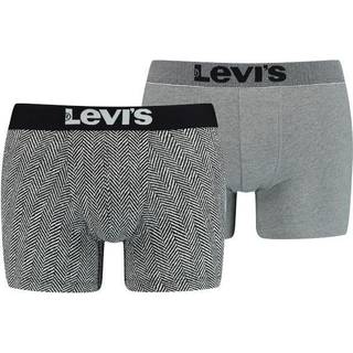 Levis 2-pak Base Herringbone Boxer - Grey - XX-Large