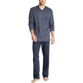 Calida Relax Streamline Pyjama - Blue - Small