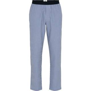 JBS of Denmark Seersucker Pants - White/Blue - X-Large
