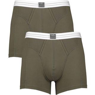 Björn Borg 2-pak Cotton Stretch Rib Boxer - Green - X-Large