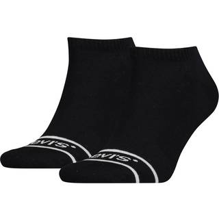 Levis 2-pak Organic Cotton Ankle Sock - White - Str 35/38