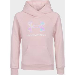 Sweatshirt med hætte Under Armour Rival Logo 1366399-001 Størrelse YSM