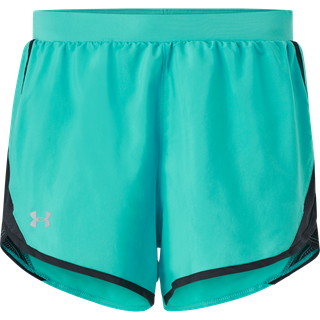 Under Armour Fly-By 2.0 Shorts Women - Green, Size L - green