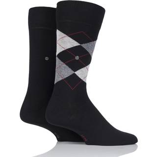 Burlington 2-pak Everyday Mix Cotton Sock - Grey - Str 40/46