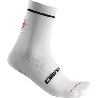 Castelli Entrata 13 cykelsokker hvid - Strømpe str. 40-43