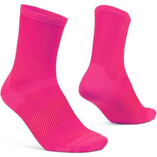Gripgrab Cykelstrømper Lightweight Airflow Pink Hi-Vis