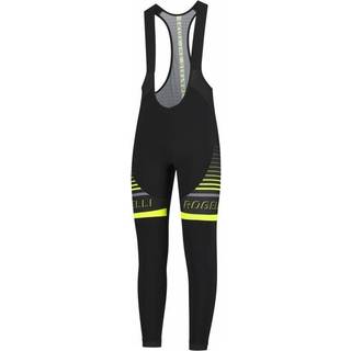 Rogelli Hero Bibtights - Sort / Rød - Størrelse Medium