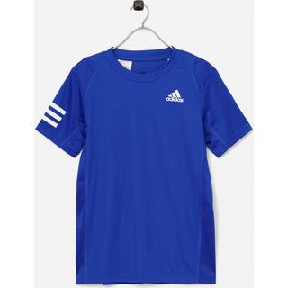 Adidas Club 3-Stripes Junior Tee Blue