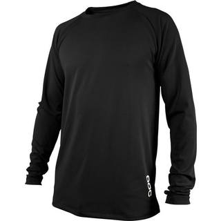 POC Essential DH Long Sleeve Jersey - S - carbon black