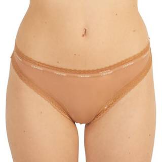 Calvin Klein Bottoms Up Refresh Thong - Light brown - Small