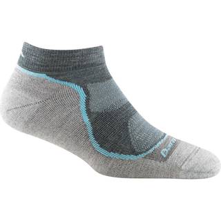Darn Tough Women's Light Hiker No Show Lightweight w Cushion Vandresokker Damer størrelse S farve grå