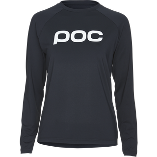 Cykeltrøje Poc W's Reform Enduro Jersey Uranium Black