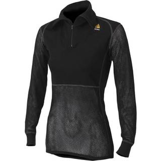 Aclima Women's WoolNet Original Polo Merino undertøj Damer størrelse XXL farve black