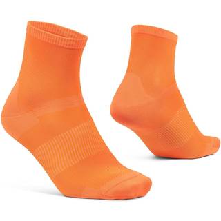 Gripgrab Cykelstrømper Lightweight Airflow Short Orange Hi-Vis