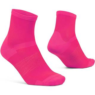 Gripgrab Cykelstrømper Lightweight Airflow Short Pink Hi-Vis