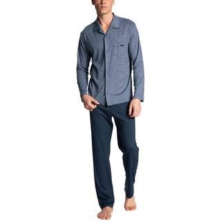 Calida Relax Choice with Buttons Pyjama - Blue - XX-Large