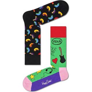 Happy Socks Rock Your Socks Friend Kids Sock - Blue/Green - 4-6 år