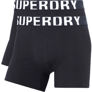 Superdry Boksershorts i økologisk bomuld, 2-pak