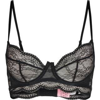 Hunkemöller Isabelle BH med bøjle, sort, Størrelse: 75D, Dame