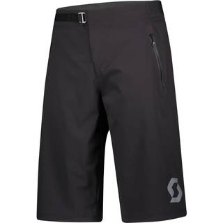SCOTT Trail Vertic Loose Fit Shorts med Indlæg Sort - Størrelse Small