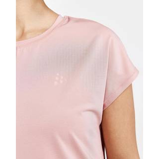 Core Charge Rib Tee W - Pink