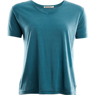 Aclima Women's LightWool T-shirt Loose Fit Jet Black, L