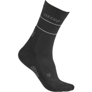 CEP Reflekterende Kompressionsstrømper Mid Cut Dame - Str. III (32-38 cm) - Optimal Støtte & Komfort