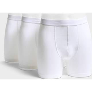 Bread & Boxers 3-Pack Long Boxer Brief White