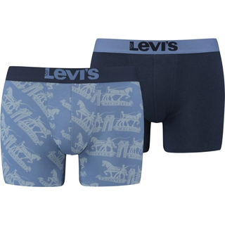 Levis 2-pak Base Seasonal Boxer - Blue Pattern - Large