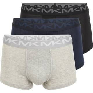 Michael Kors 3-pak Basic Cotton Stretch Trunk - Blue/Grey - Small * Kampagne *